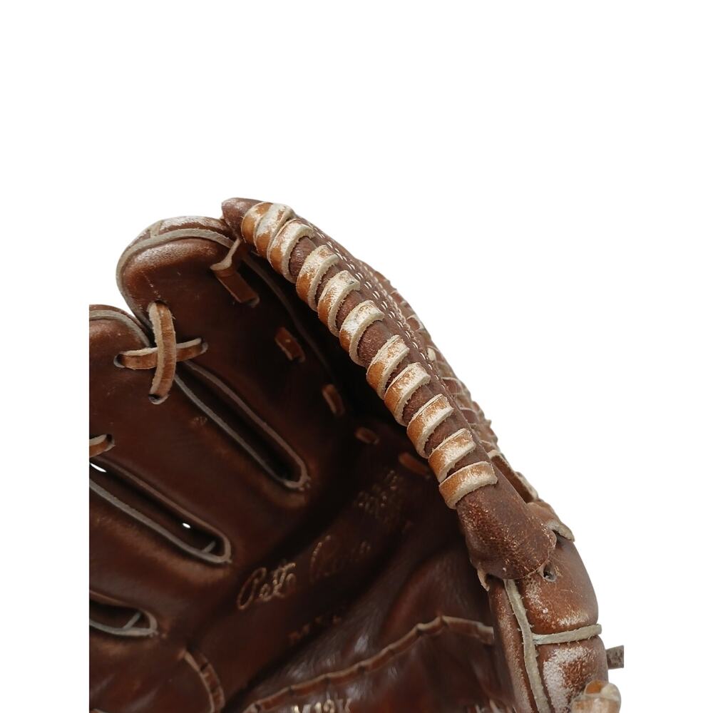 MacGregor Baseball Glove Pete Rose MVP M12K Model Leather Flex Pad Right Vintage - Picture 10 of 16